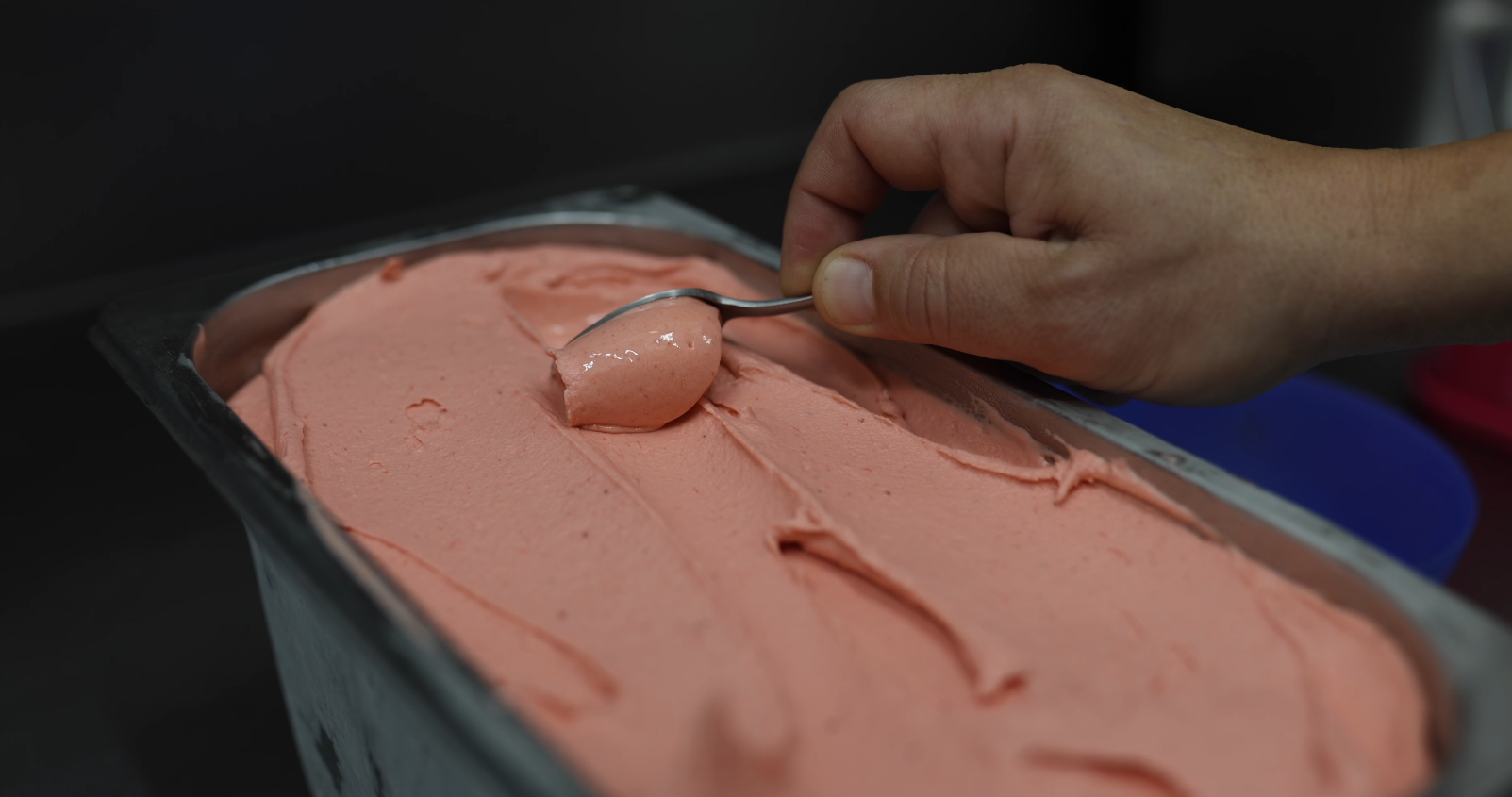 Sorbet de maduixa del Maresme