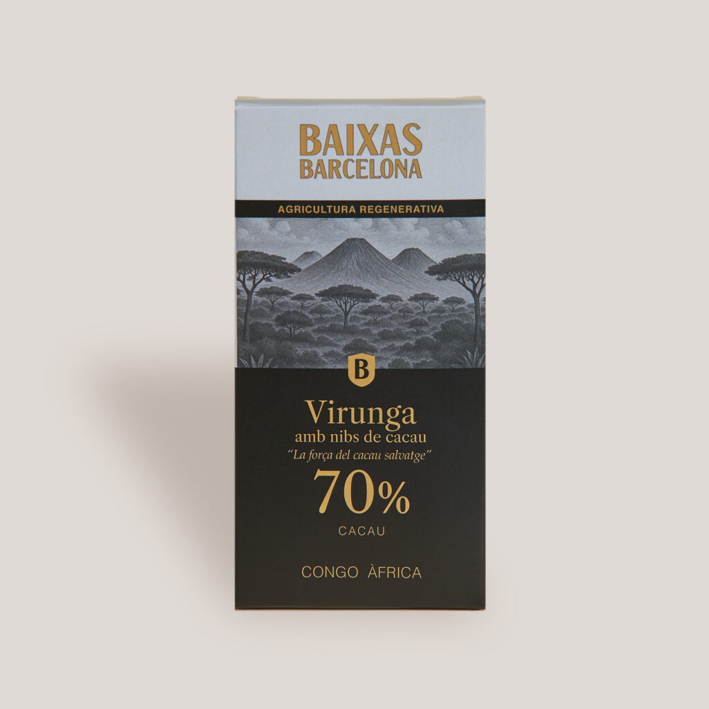 Tableta de chocolate Virunga