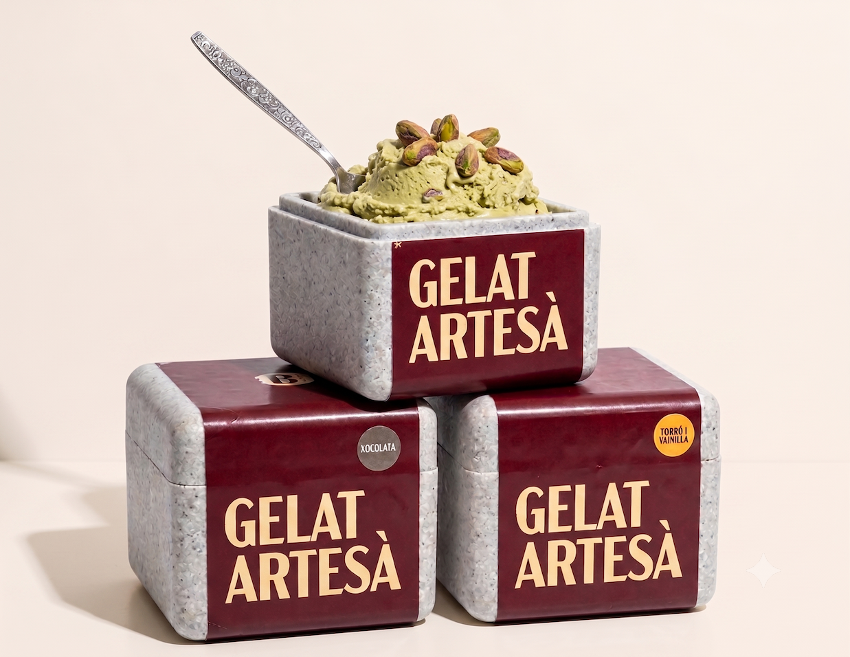 Gelat de Pistatxo Artesà: el gust que arrasa aquesta temporada